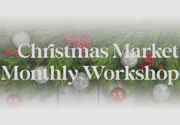 Christmas Market Monthly Workshop logo