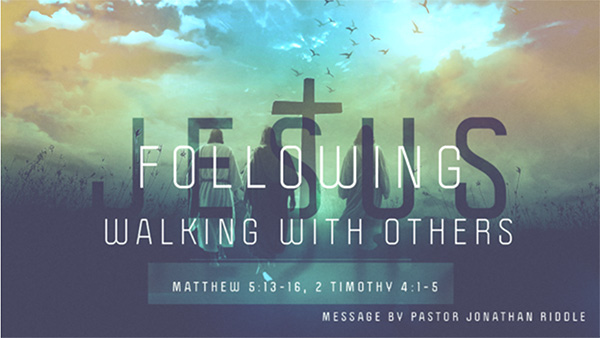 Following Walking with Jesus