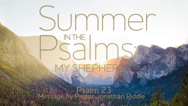 Summer in the Psalms: My Shepherd